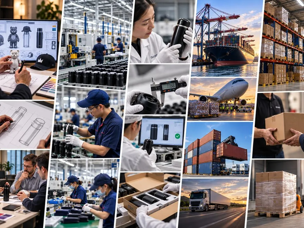 Bureau d'achat et sourcing international : conception, fabrication, contrôle qualité, transport et livraison